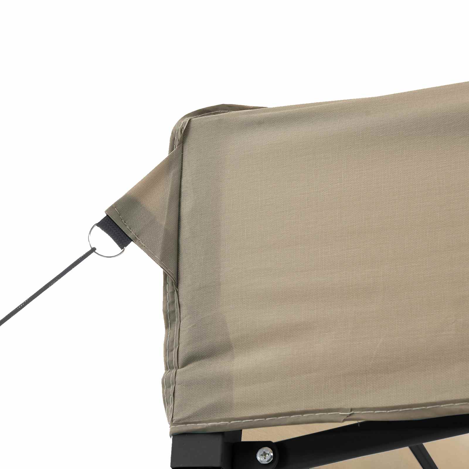 Party Tent Gråbrun 200 x 200 x 306 cm Oxford stof