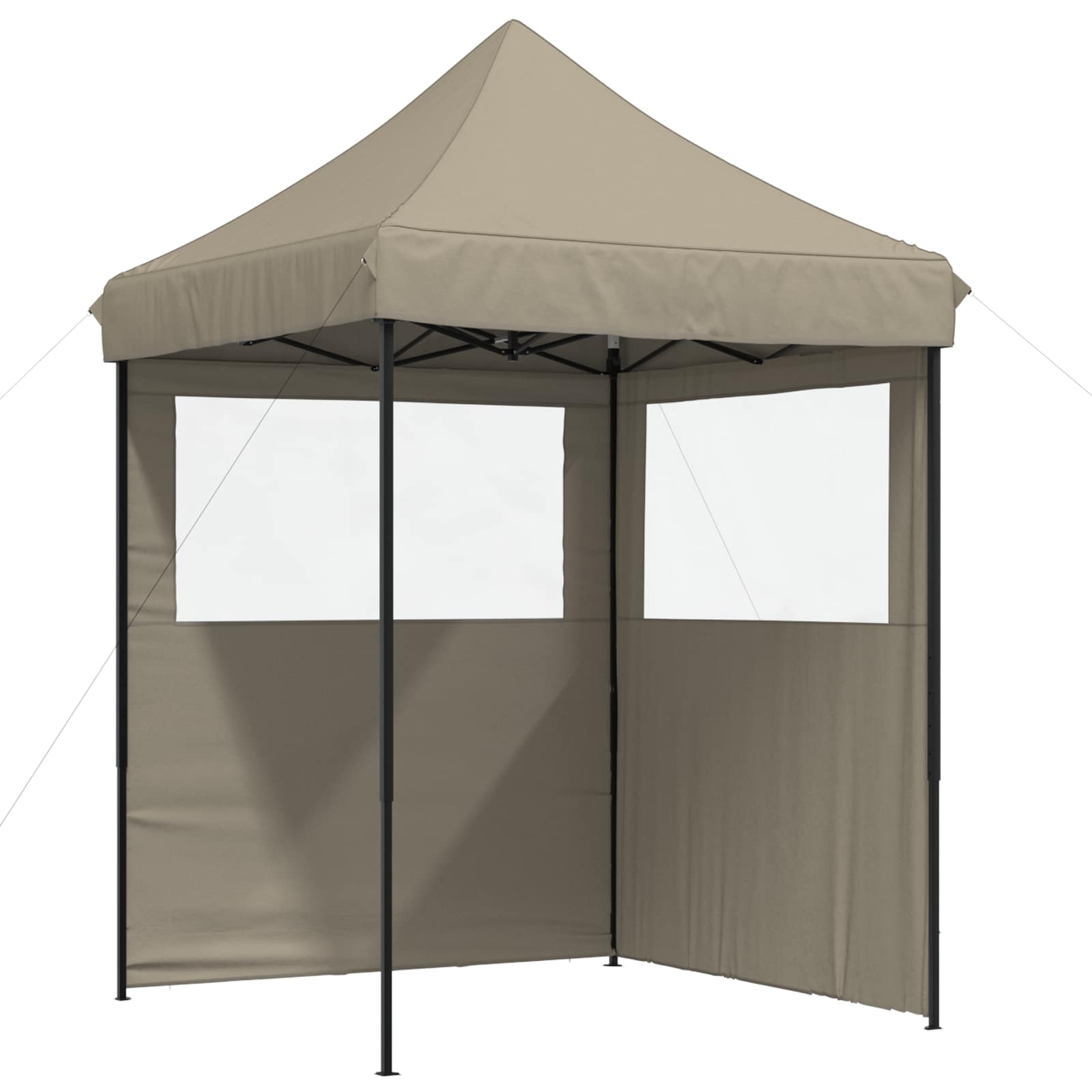 Party Tent Gråbrun 200 x 200 x 306 cm Oxford stof