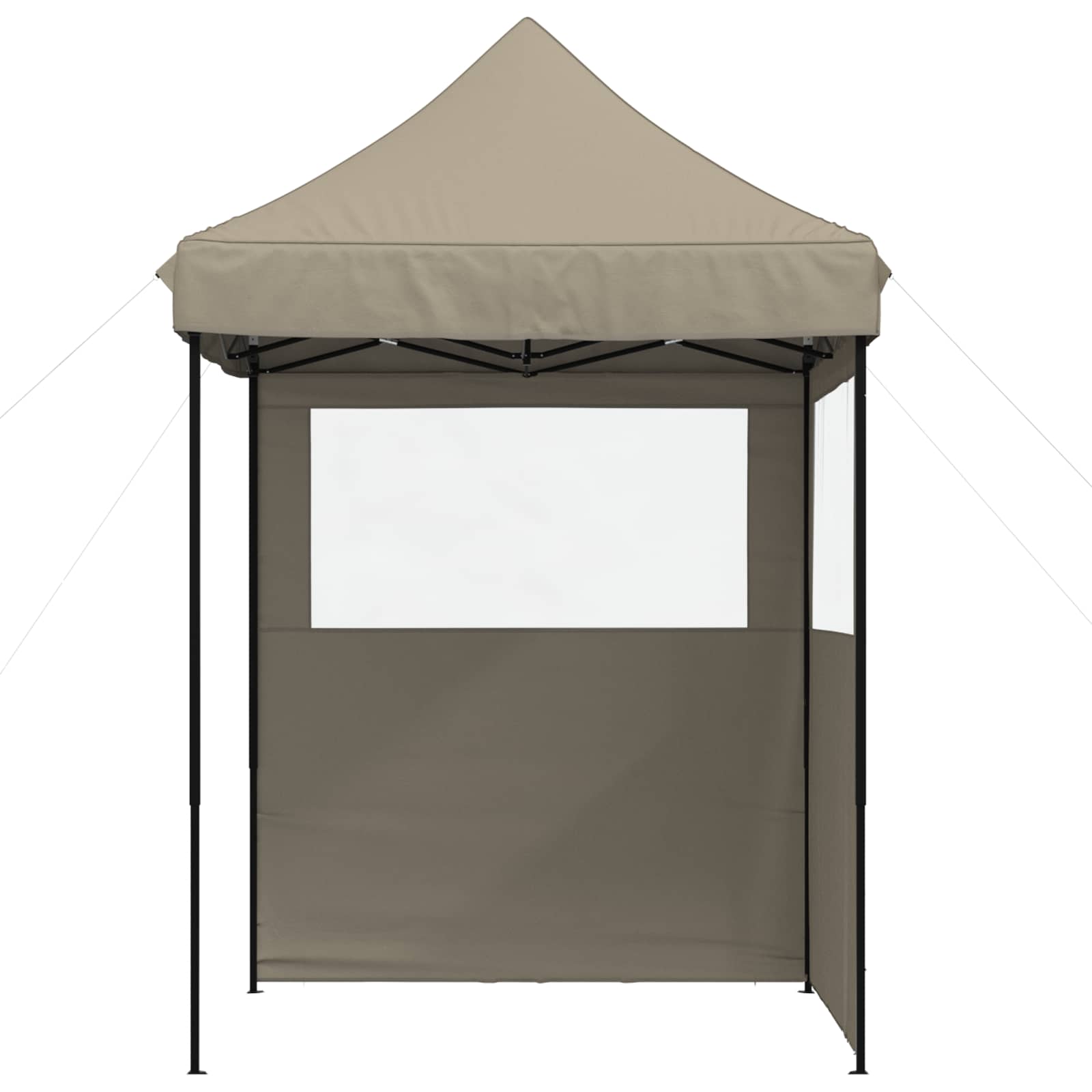 Party Tent Gråbrun 200 x 200 x 306 cm Oxford stof