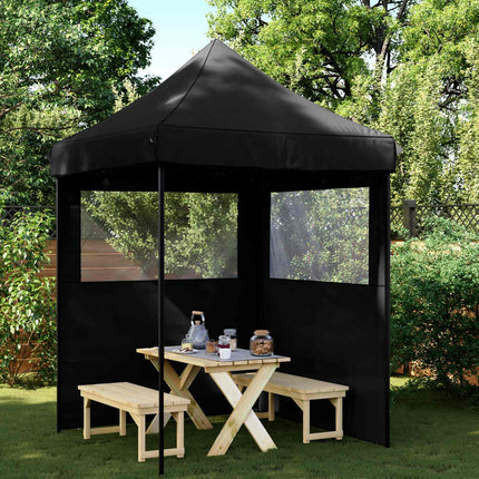 Party Tent 200 x 200 x 306 cm Sort Oxford stof