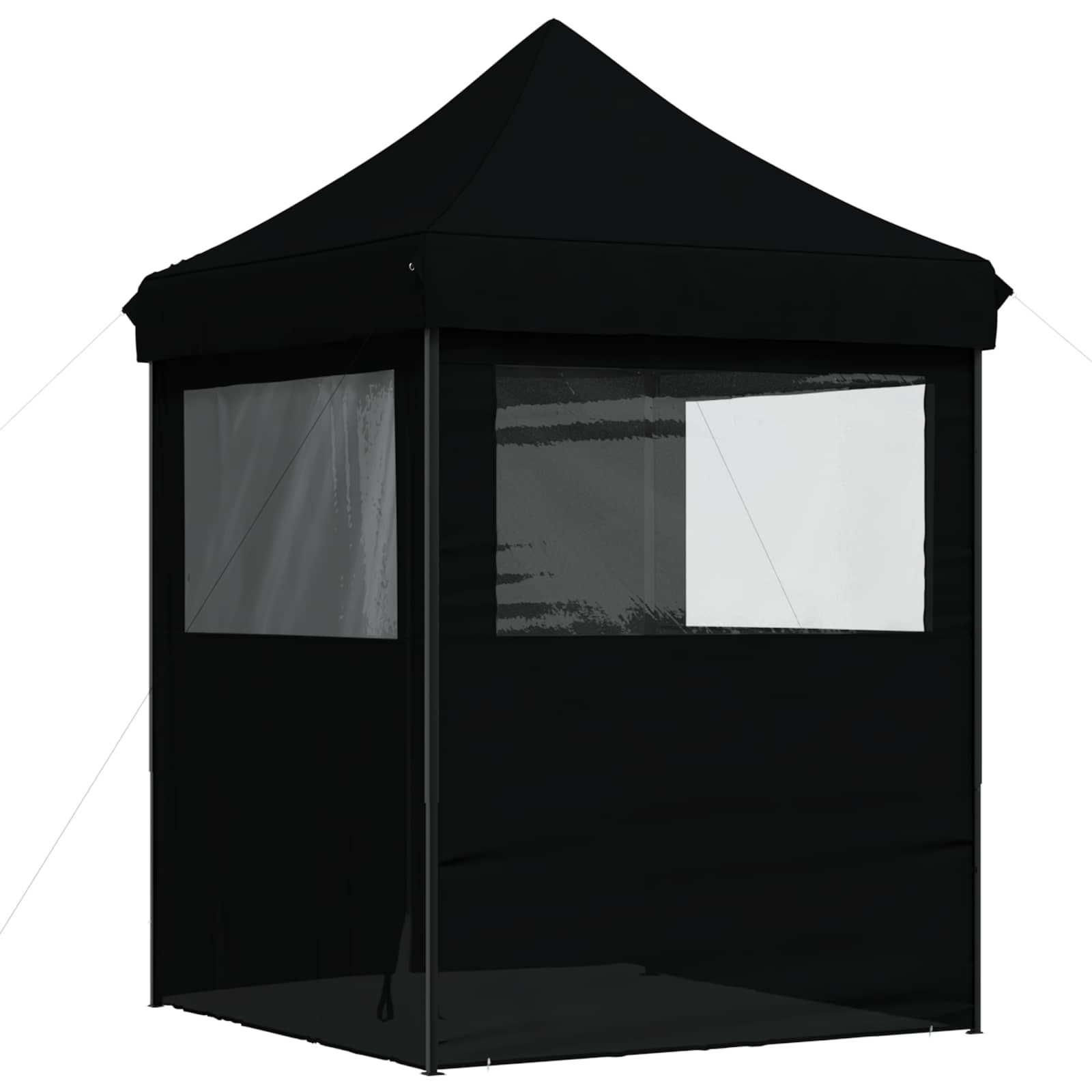 Party Tent Sort 200 x 200 x 306 cm Oxford stof