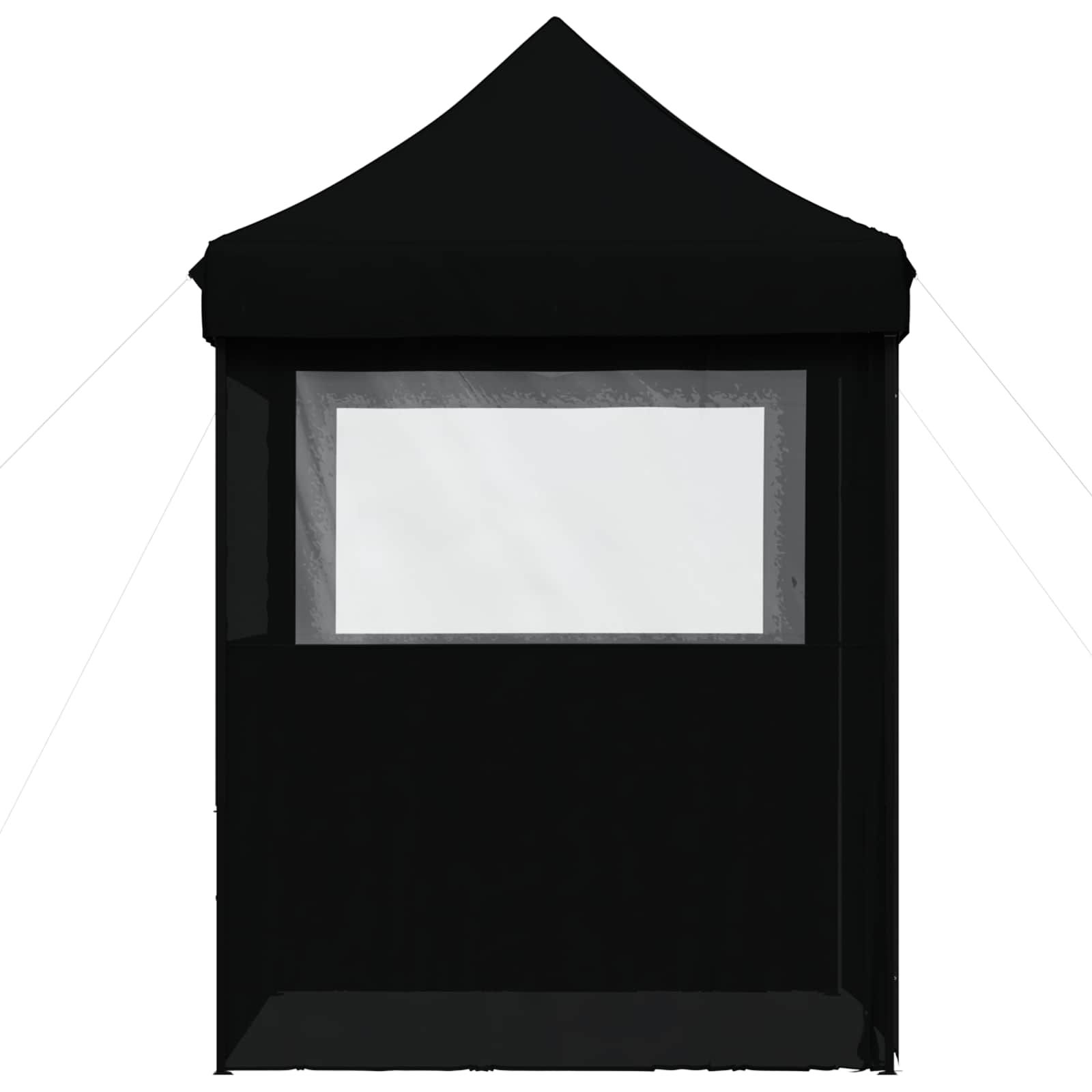 Party Tent Sort 200 x 200 x 306 cm Oxford stof