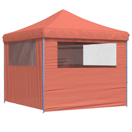 Party Tent 292 x 292 x 315 cm Terrakotta Oxford stof