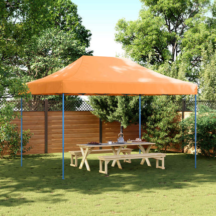 Party Tent Orange 279 x 410 x 315 cm Oxford stof