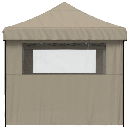 Party Tent Gråbrun 279 x 410 x 315 cm Oxford stof