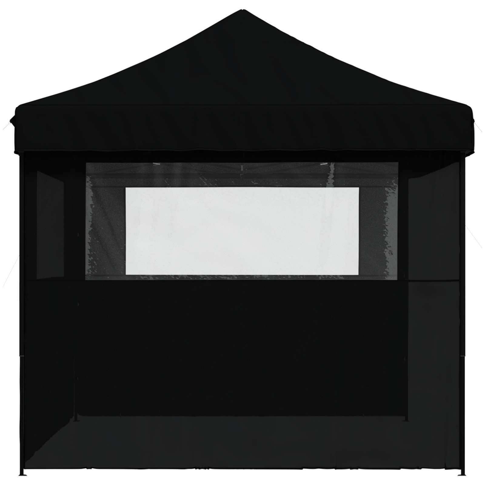 Party Tent Sort 279 x 410 x 315 cm Oxford stof