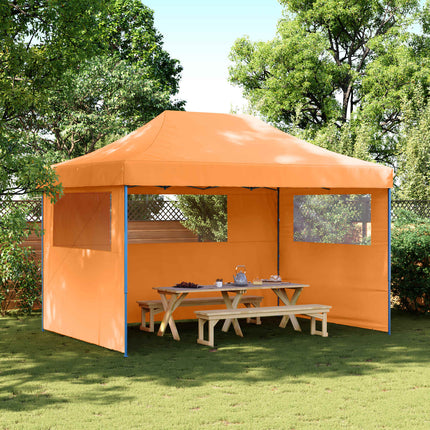 Party Tent Orange 279 x 410 x 315 cm Oxford stof
