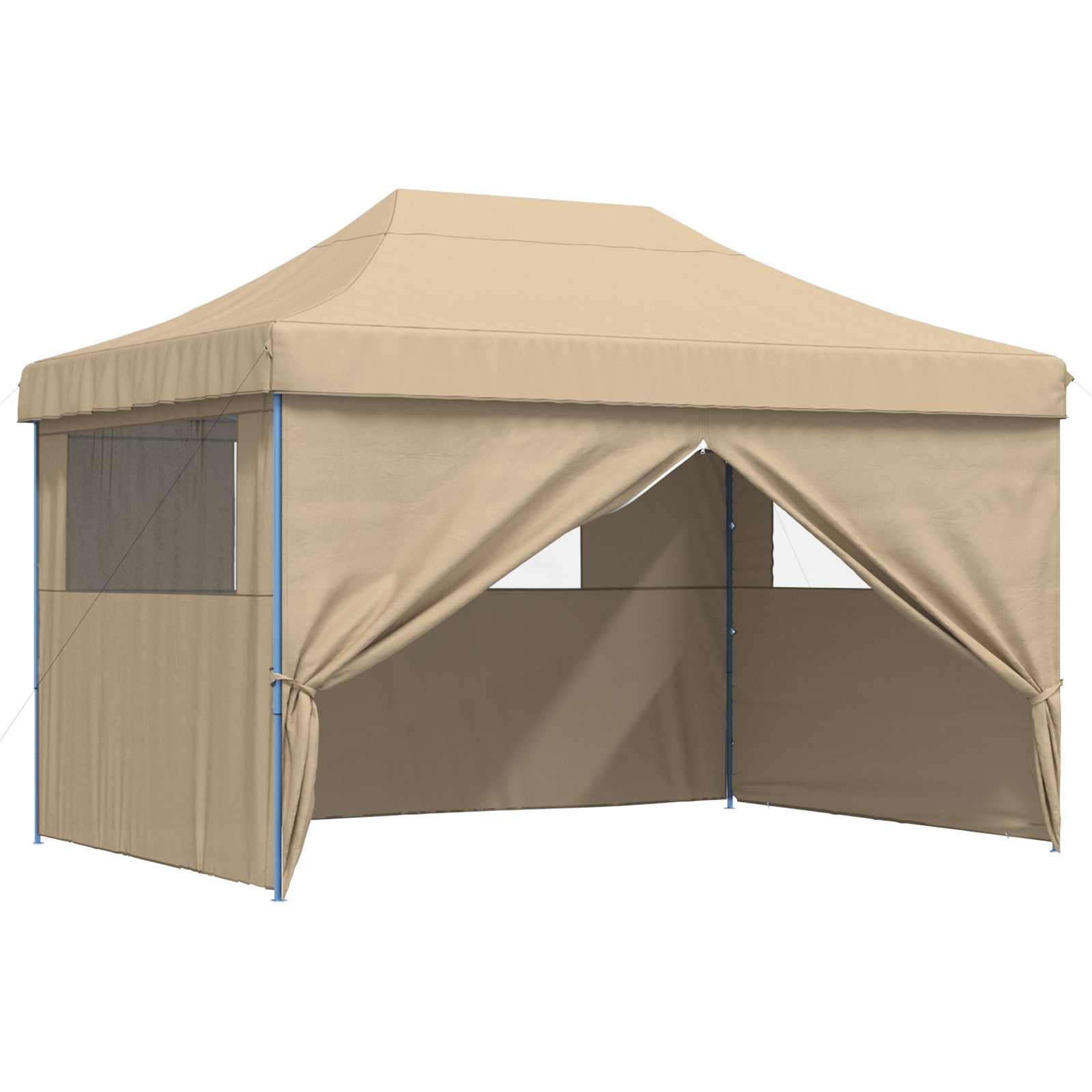 Party Tent Beige 279 x 410 x 315 cm Oxford stof