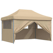 Party Tent Beige 279 x 410 x 315 cm Oxford stof