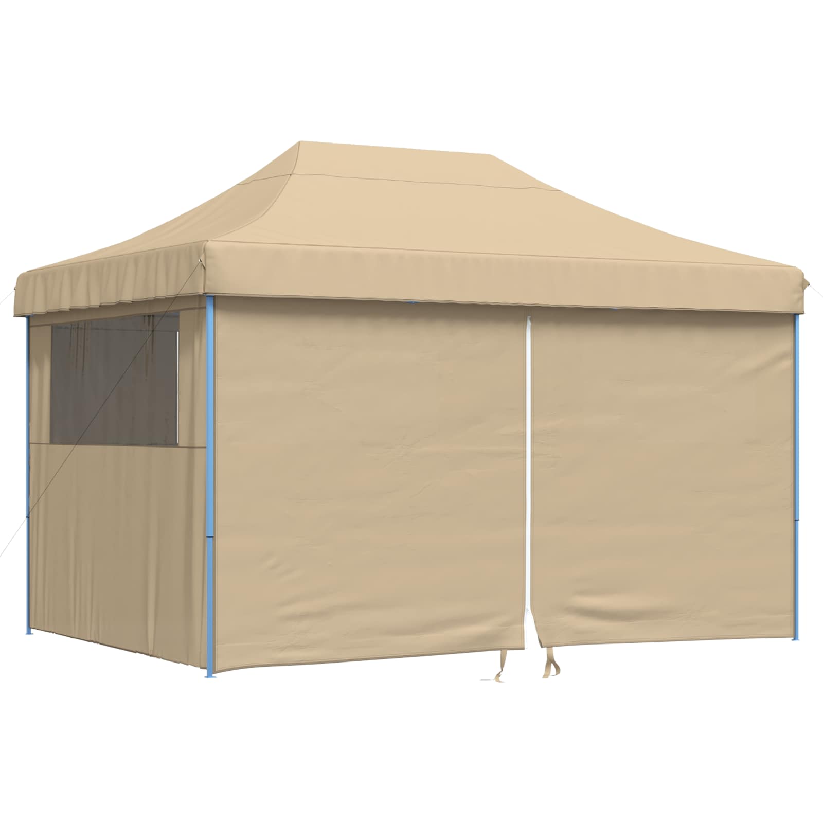 Party Tent Beige 279 x 410 x 315 cm Oxford stof