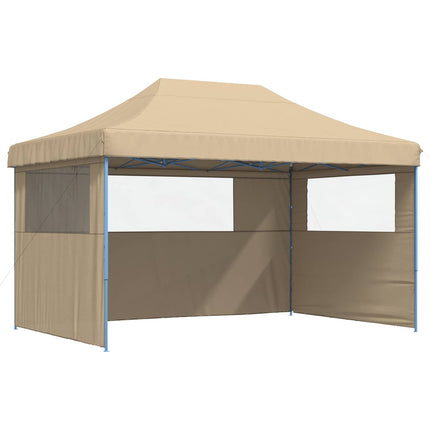 Party Tent Beige 292 x 440 x 315 cm Oxford stof