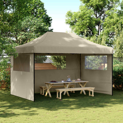 Party Tent Gråbrun 292 x 440 x 315 cm Oxford stof