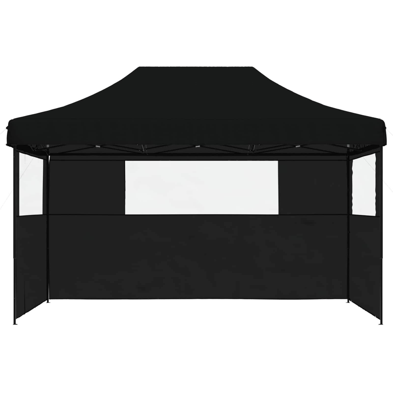 Party Tent Sort 292 x 440 x 315 cm Oxford stof