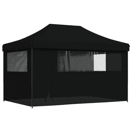 Party Tent Sort 292 x 440 x 315 cm Oxford stof