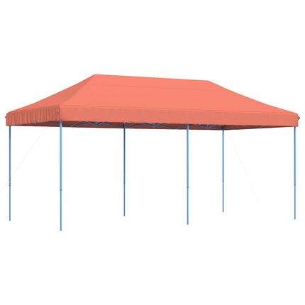 Party Tent Terrakotta 292 x 580 x 315 cm Oxford stof