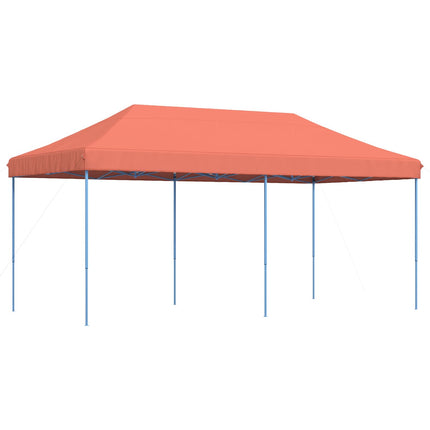 Party Tent Terrakotta 292 x 580 x 315 cm Oxford stof