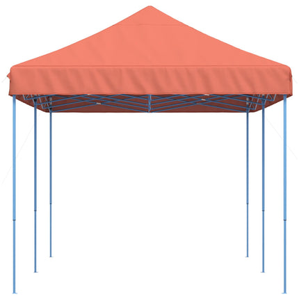 Party Tent Terrakotta 292 x 580 x 315 cm Oxford stof