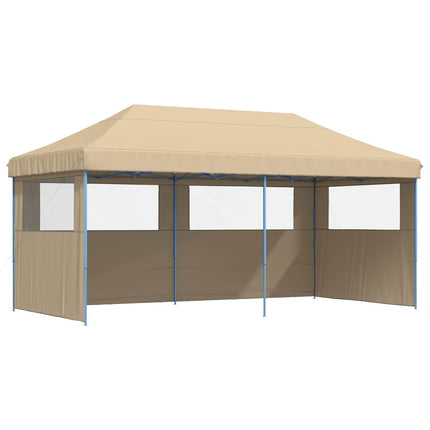 Party Tent Beige 292 x 580 x 315 cm Oxford stof