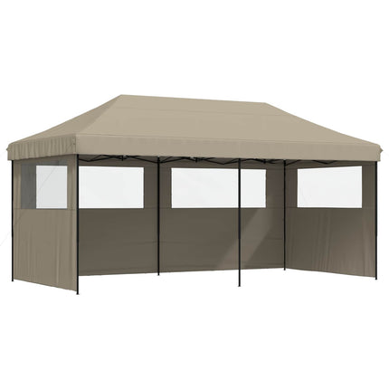 Party Tent Gråbrun 292 x 580 x 315 cm Oxford stof