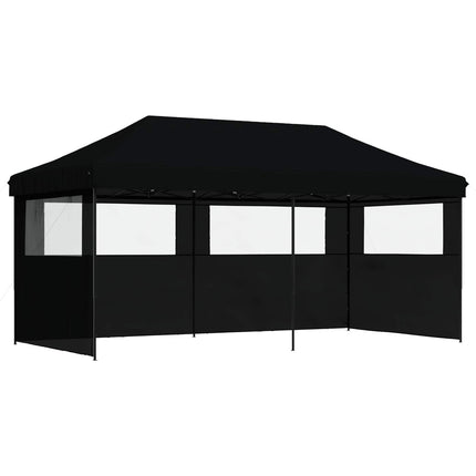 Party Tent Sort 292 x 580 x 315 cm Oxford stof
