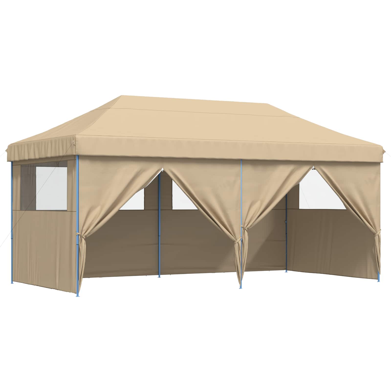 Party Tent Beige 292 x 580 x 315 cm Oxford stof