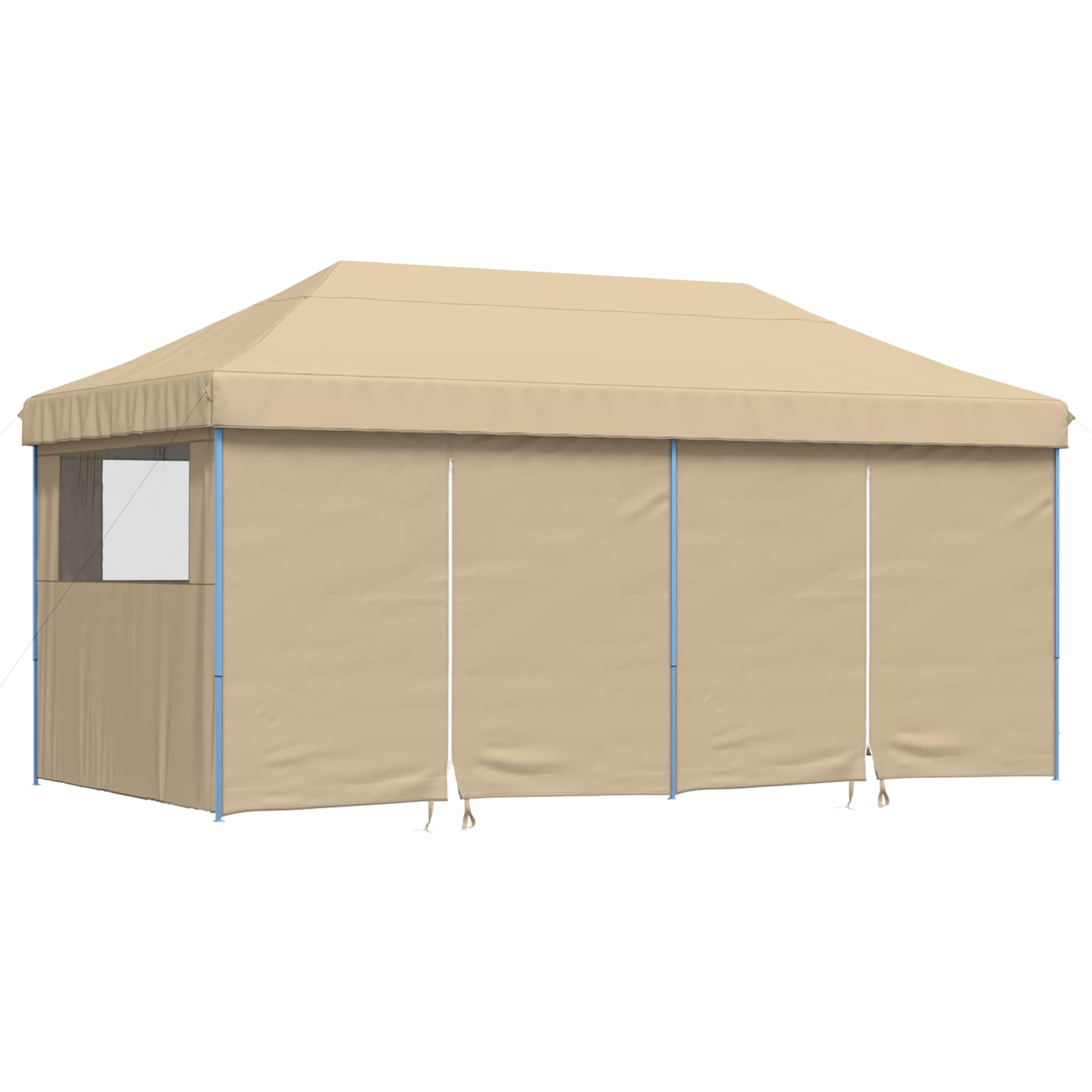 Party Tent Beige 292 x 580 x 315 cm Oxford stof
