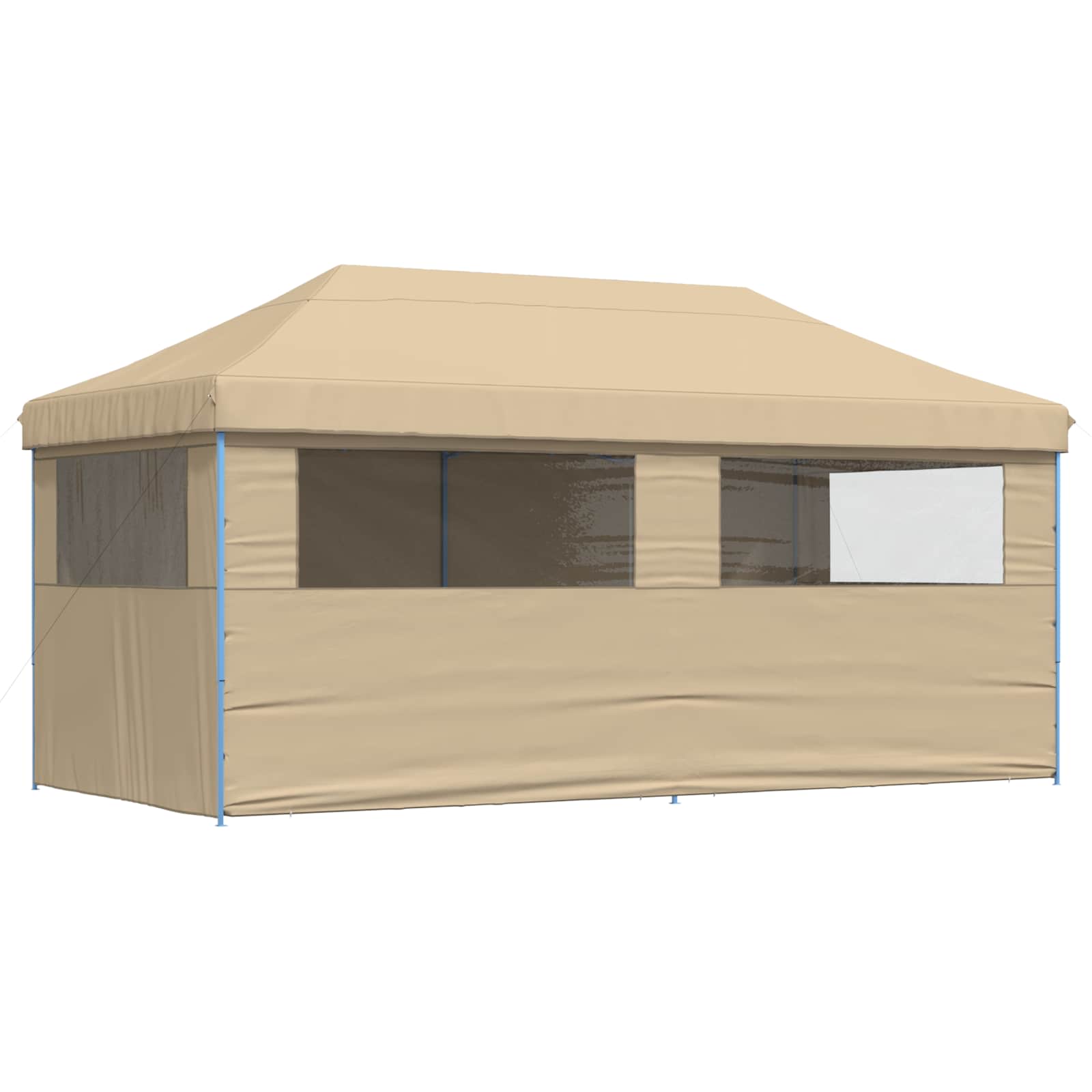 Party Tent Beige 292 x 580 x 315 cm Oxford stof