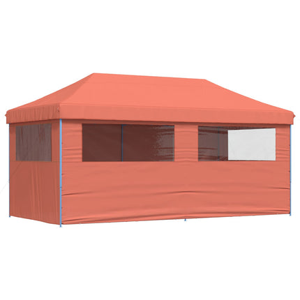 Party Tent Terrakotta 292 x 580 x 315 cm Oxford stof