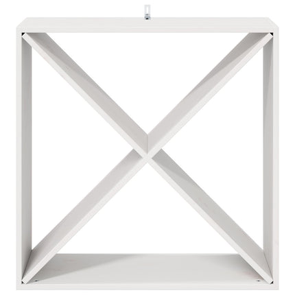 Vinfad 2 pcs Hvid 62 x 25 x 62 cm Massiv fyrretræ