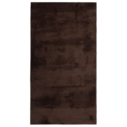 Medium luv blød og vaskbar tæppe HUARTE Brun 60 x 110 cm