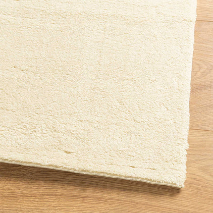 Medium luv blød og vaskbar tæppe HUARTE Creme 80 x 500 cm