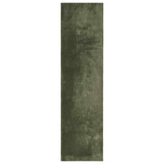 Medium luv blød og vaskbar tæppe HUARTE Skovgrøn 400 x 80 cm