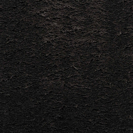 Medium luv blød og vaskbar tæppe HUARTE Sort 1000 x 80 cm