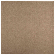 Områdetæpper Firkantet AGIRA Naturfarvet 120 x 120 cm Polyester