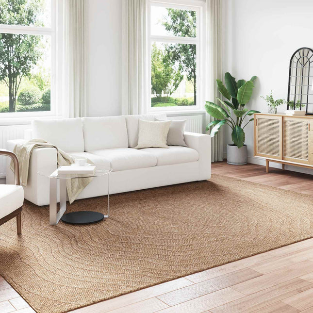 Indendørs og udendørs tæppe AGIRA Naturfarvet 340 x 240 cm