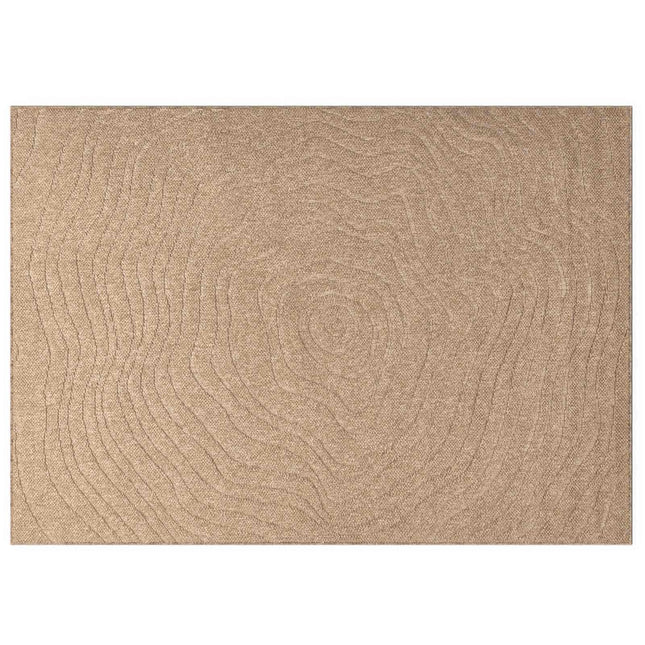Indendørs og udendørs tæppe AGIRA Naturfarvet 340 x 240 cm