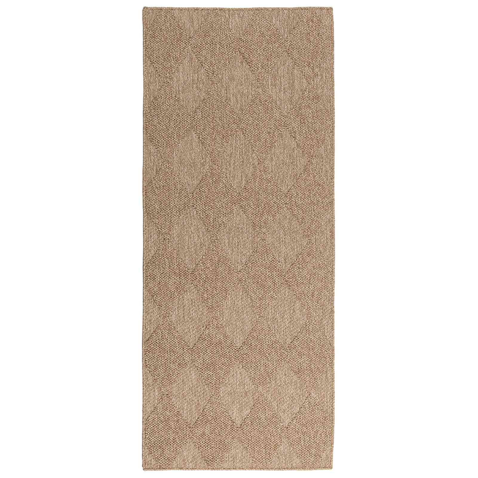 Områdetæpper Rektangulær AGIRA Naturfarvet 150 x 80 cm