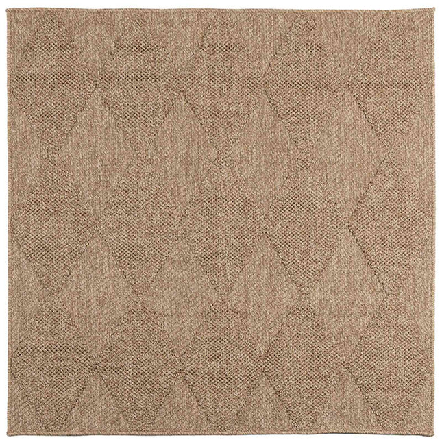 Indendørs og udendørs tæppe AGIRA Naturfarvet 120 x 120 cm