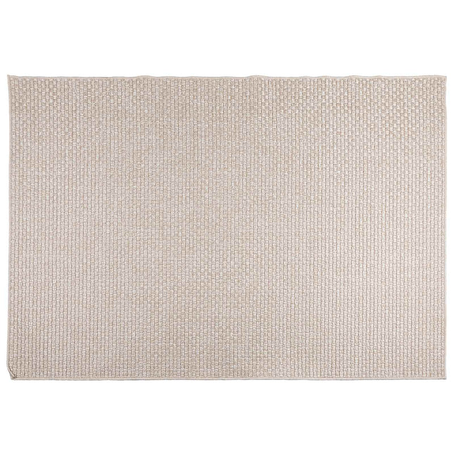 Områdetæpper Rektangulær FARO Creme 230 x 160 cm Polyester