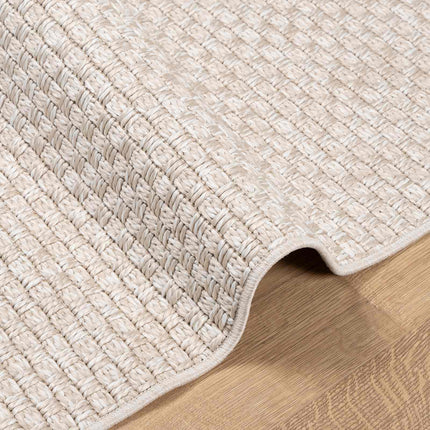 Områdetæpper Rektangulær FARO Creme 280 x 200 cm Polyester