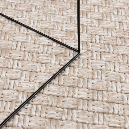 Områdetæpper Rund FARO Creme Ø 200 CM Polyester