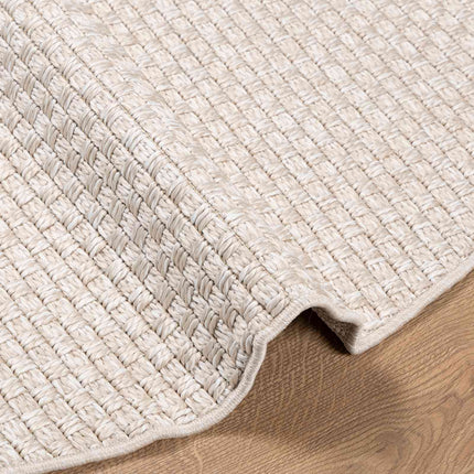 Områdetæpper Rund FARO Creme Ø 200 CM Polyester