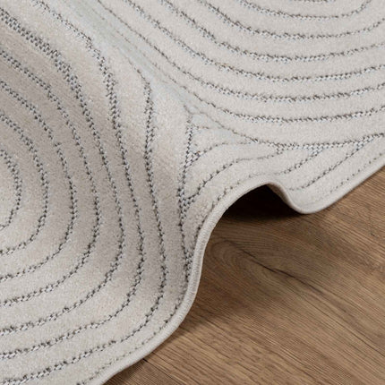Områdetæpper Rektangulær PALMERAS Creme 150 x 80 cm Polyester