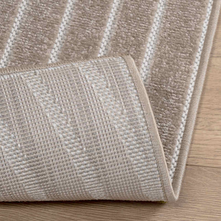 Områdetæpper Firkantet PALMERAS Beige 240 x 240 cm Polyester