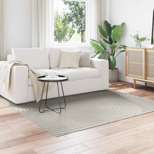 Indendørs og udendørs tæppe PALMERAS Grøn 120 x 120 cm