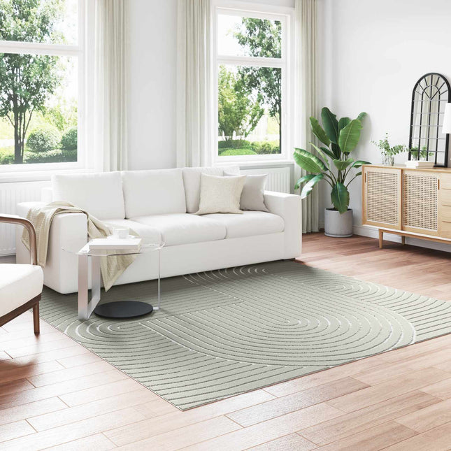 Indendørs og udendørs tæppe PALMERAS Grøn 240 x 240 cm