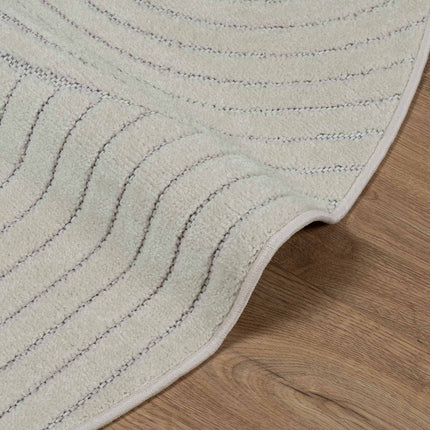 Områdetæpper Rund PALMERAS Grøn Ø 120 CM Polyester