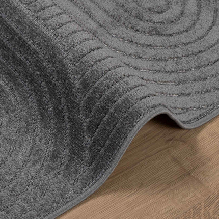 Områdetæpper PALMERAS Antracit 170 x 120 cm Polyester