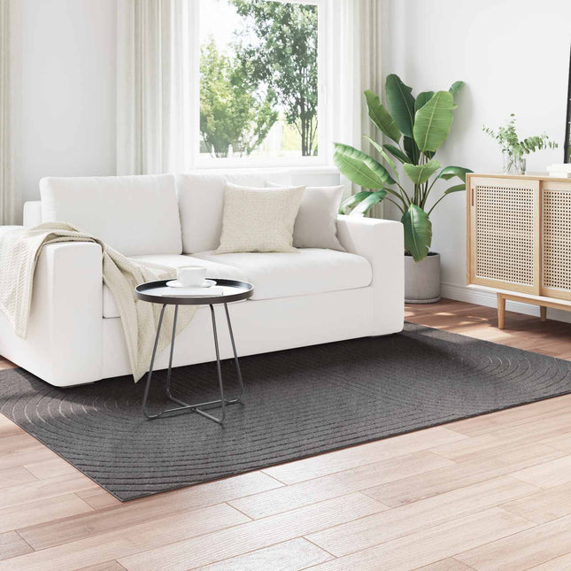 Indendørs og udendørs tæppe PALMERAS Antracit 170 x 120 cm