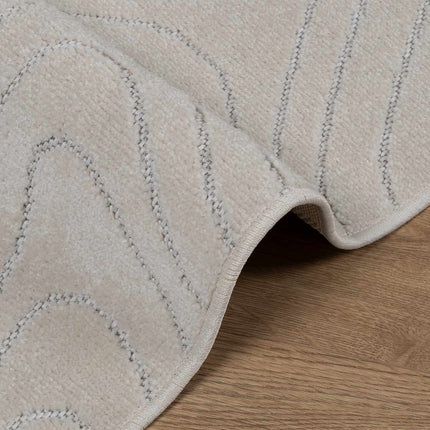 Områdetæpper Rektangulær PALMERAS Creme 200 x 80 cm Polyester